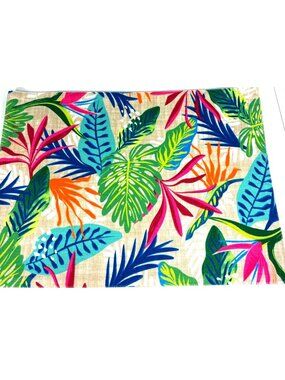 Set of 6 Tropical Palm Leaf Placemats Celebrate Together Kohl's 17.5" x 13" Poly